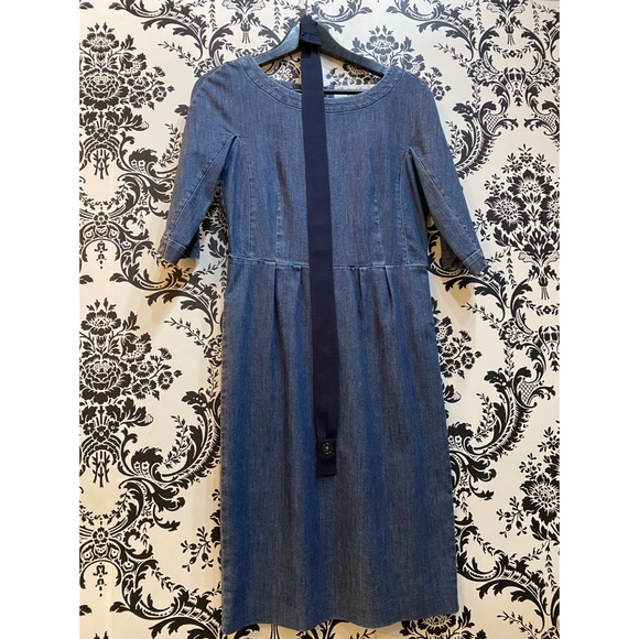 max mara denim dress